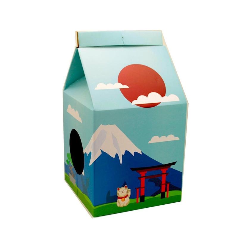 Printed Cardboard Cat House – Classic Range, 14 Designs - Image 4