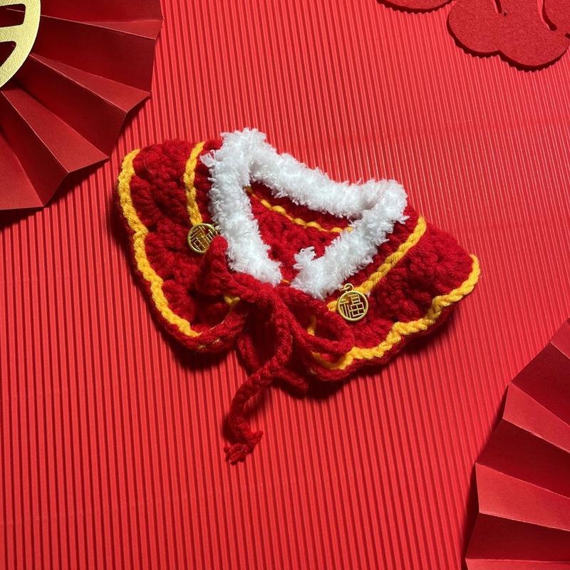 Kolar Haiwan Peliharaan Kait Tangan CNY – 11 Reka Bentuk, S & M - Image 12