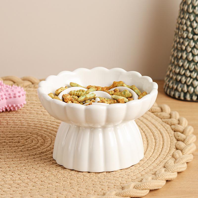 Scalloped Ceramic Cat Bowl S3 – 4 Colours - Image 6