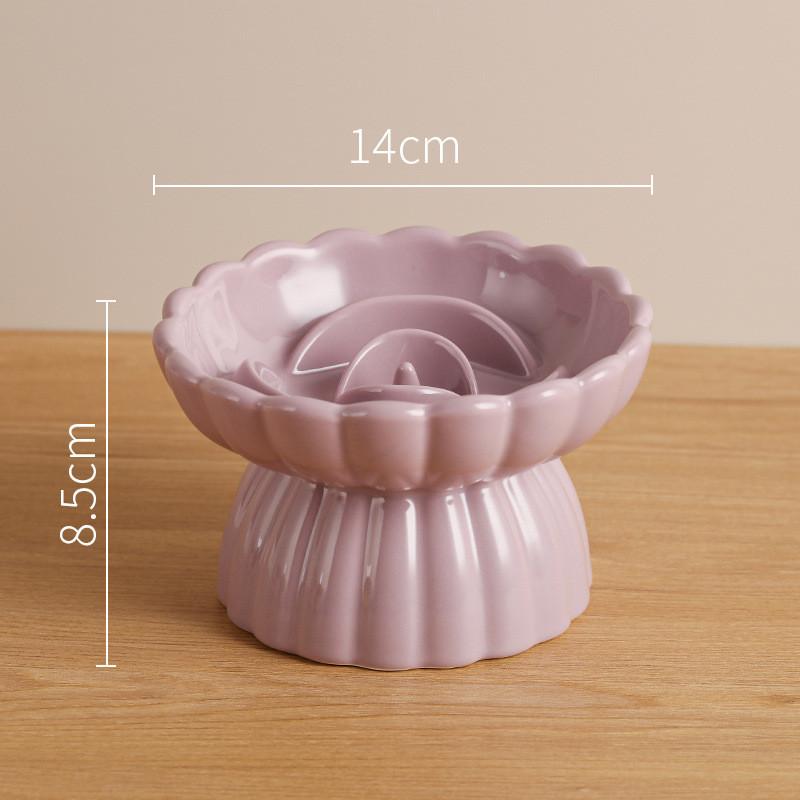 Scalloped Ceramic Cat Bowl S3 – 4 Colours - Image 11