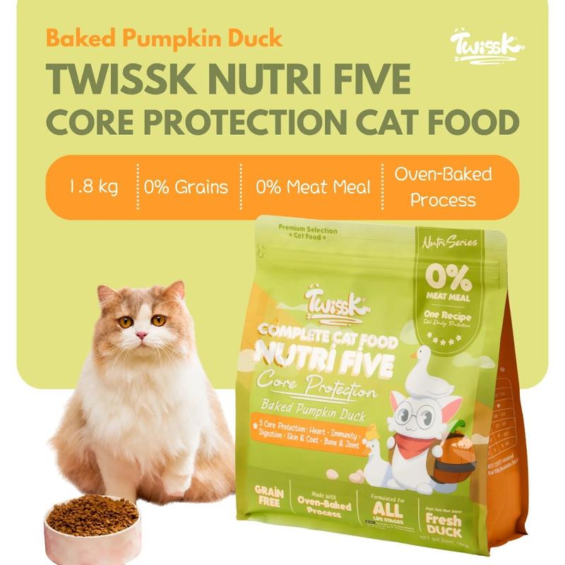 Twissk Trio Fusion Cat Food – Duck, Chicken & Pear