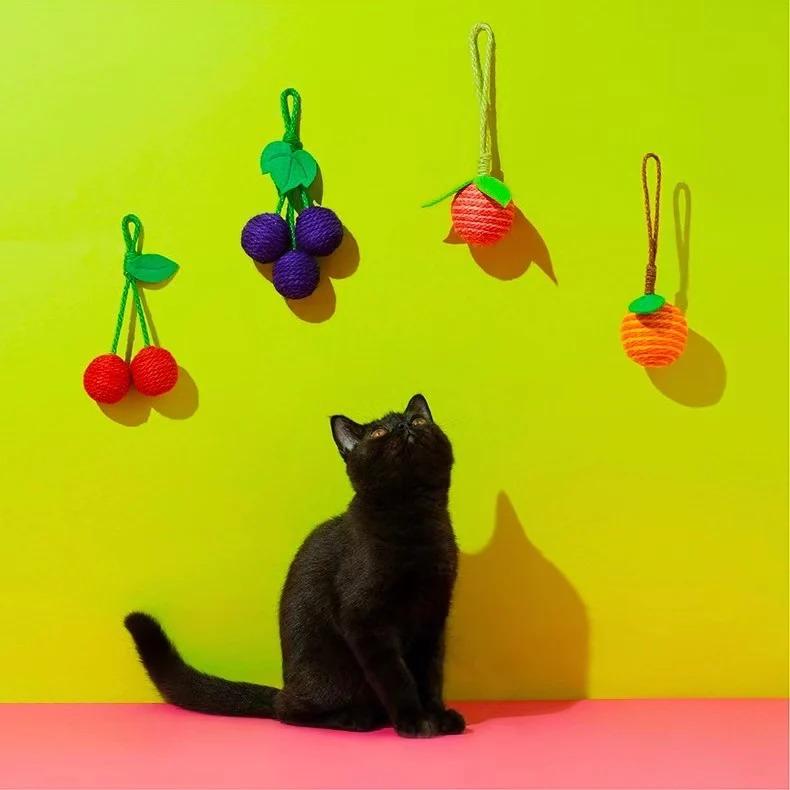 Bola Pencakar Buah Sisal – Pic, Ceri, Anggur & Oren