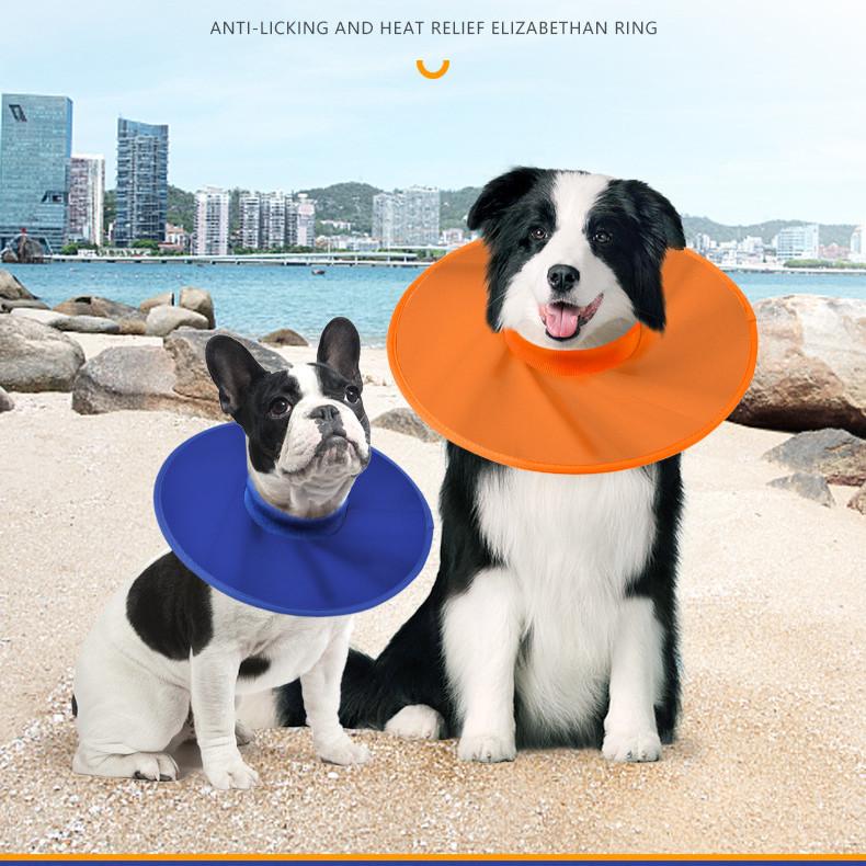 Kon Pemulihan Anjing Besar – Kalis Air, Leher Sehingga 60 cm