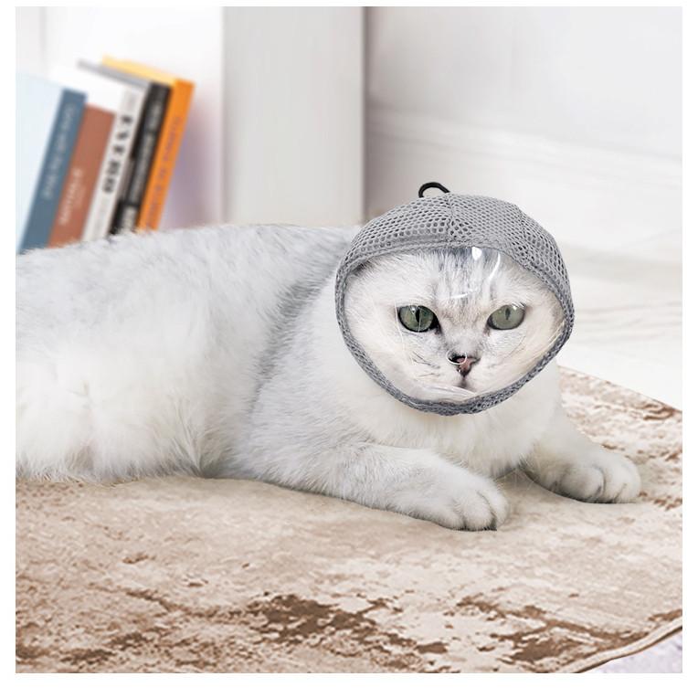 Tudung Dandanan Kucing – Penutup Kepala Bernafas Anti-Gigit - Image 7