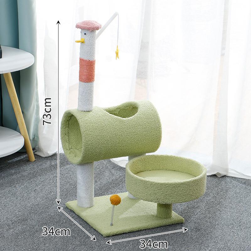 Menara Kucing Bunga – Rangka Panjat Sisal, 5 Reka Bentuk - Image 4