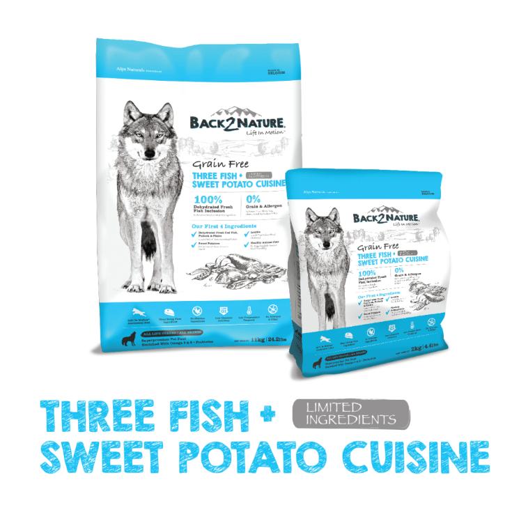 Makanan Anjing Kering Bebas Bijirin Back2Nature 11 kg – 5 Resipi - Image 9