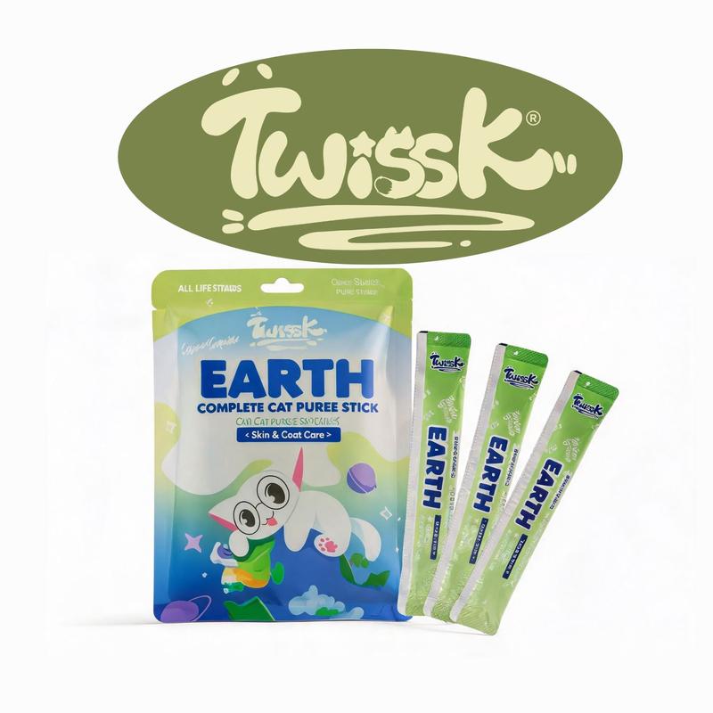 Batang Puri Solar Twissk – Ayam dengan Minyak Salmon, 15 g × 6