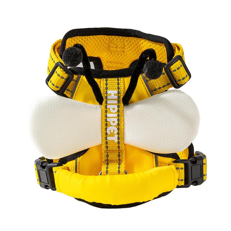 翅膀背心狗胸背带牵引绳套装 – 防震,XXS至L码