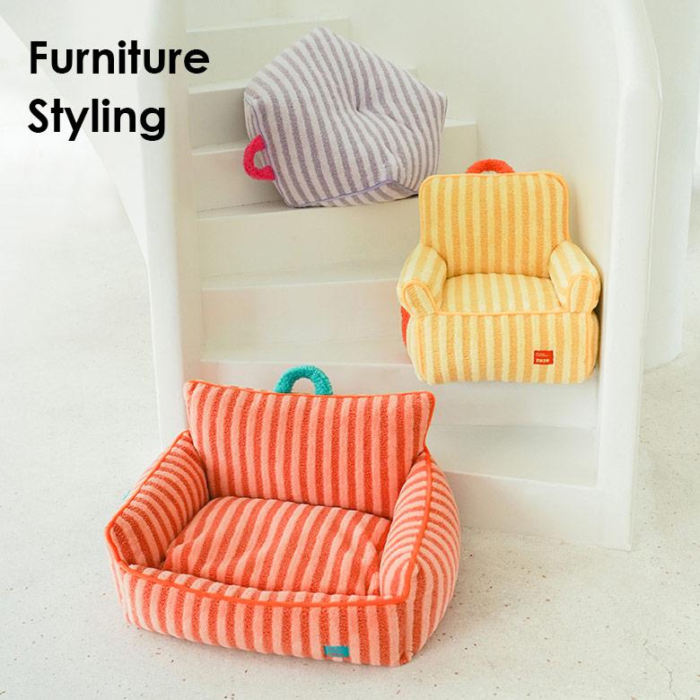 Sofa Plush Kucing Zeze – Katil Berjalur Boleh Ditanggalkan & Dibasuh - Image 6