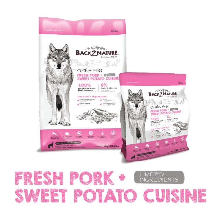 Makanan Anjing Kering Bebas Bijirin Back2Nature 11 kg – 5 Resipi - Image 11